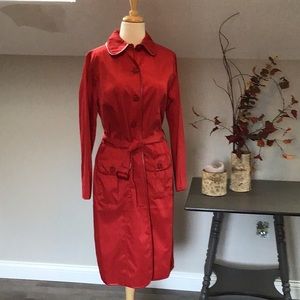 Travel Smith Red Rain Coat